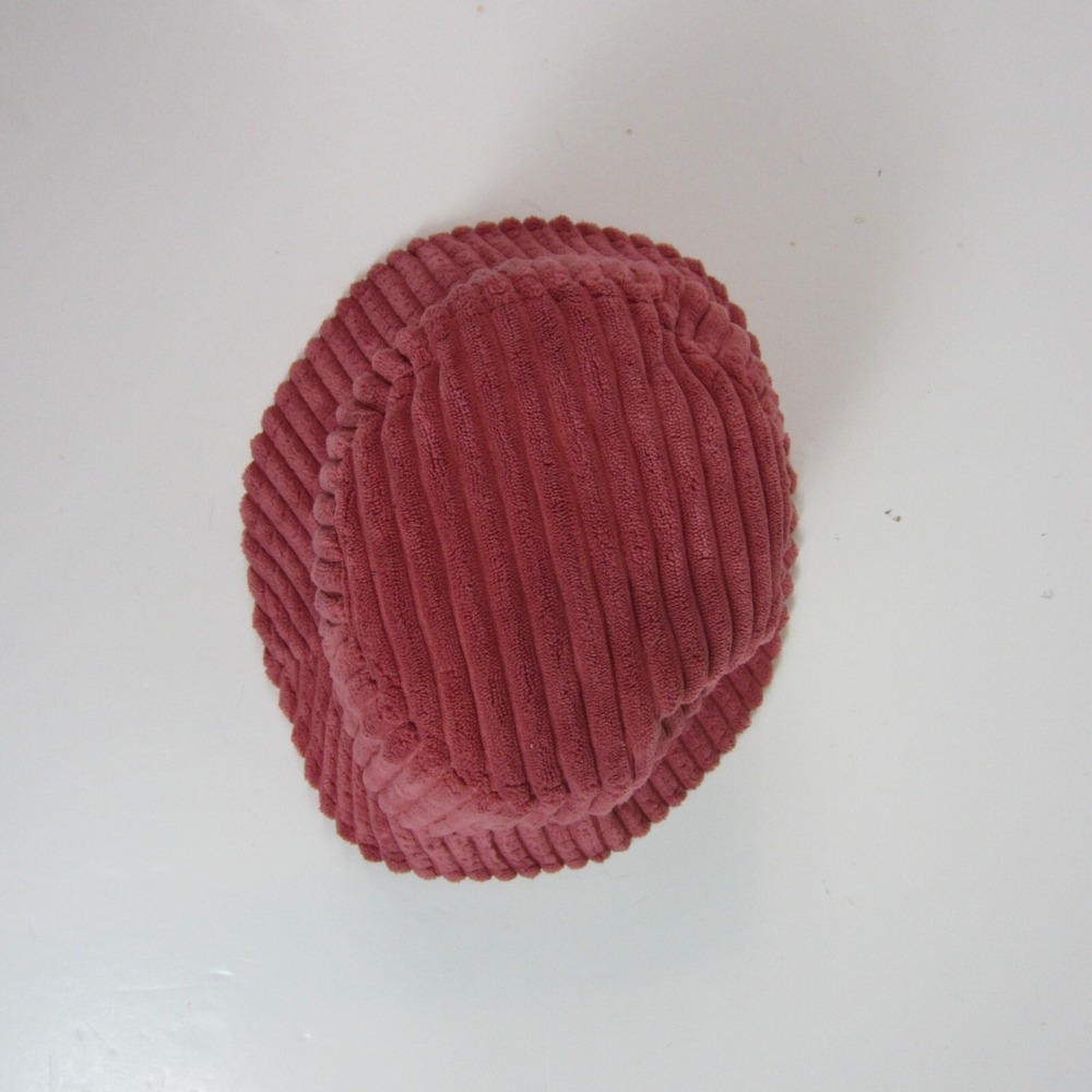 Urban Outfitters UO Bucket Hat Wide Wale PInk Rose Corduroy Women's OS Boho - Picture 5 of 6